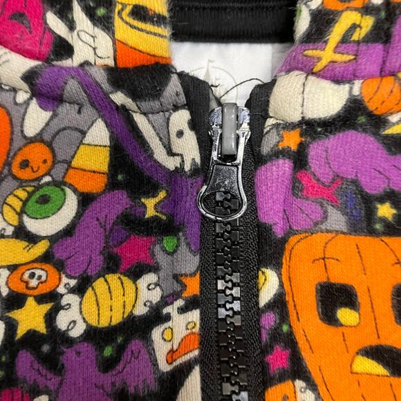 Disney Parks 2022 Youth Halloween Mickey and Friends Full Zip Hoodie Size XS - Picture 3 of 11